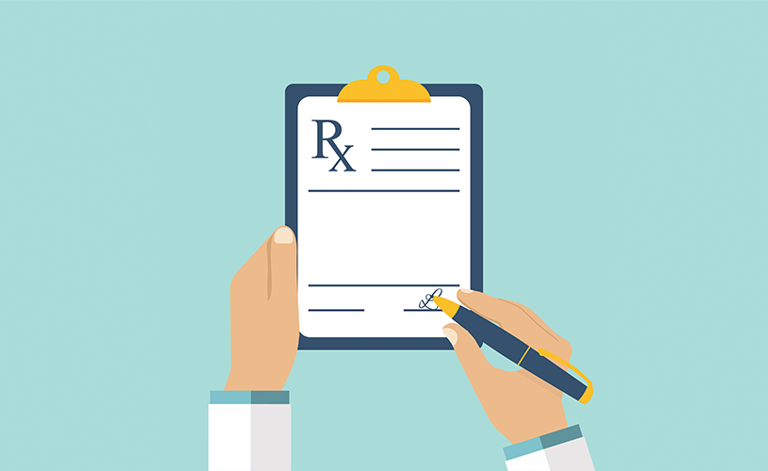 Prescribing chart 