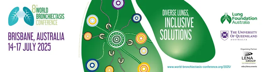 World bronchiectasis conference Banner